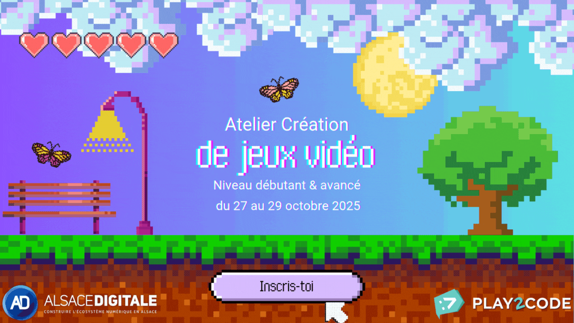 Atelier Création de Jeux Vidéo - (de la 6ème à la 3ème)