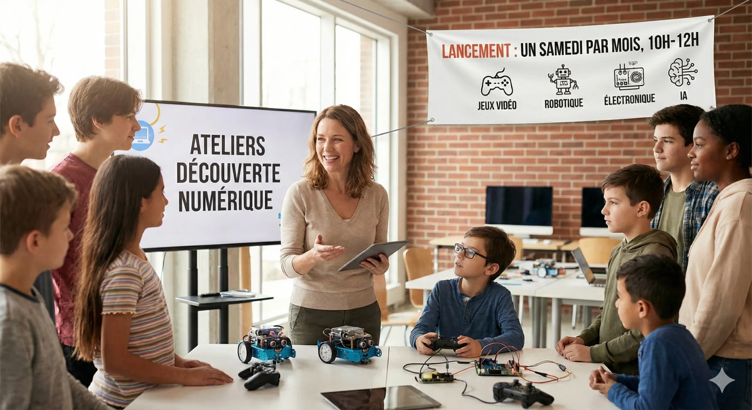 Ateliers de découverte – Coder Dojo - Programme des prochains samedis (de la 6ème à la Seconde)