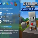 Atelier minecraft education (du CM2 à la 4ème)