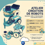 Atelier Création de Robots (de la 6ème à la 3ème)